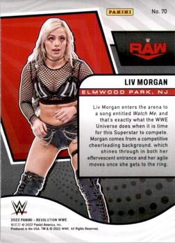 2022 Panini Revolution WWE #70 Liv Morgan Back