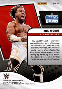 2022 Panini Revolution WWE #72 King Woods Back