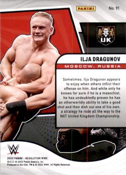 2022 Panini Revolution WWE #91 Ilja Dragunov Back