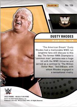 2022 Panini Revolution WWE #106 Dusty Rhodes Back