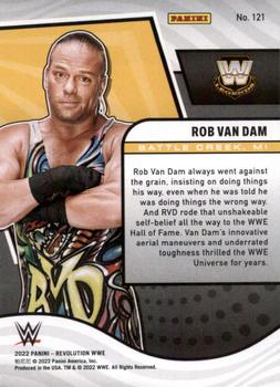 2022 Panini Revolution WWE #121 Rob Van Dam Back