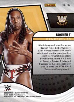 2022 Panini Revolution WWE #130 Booker T Back