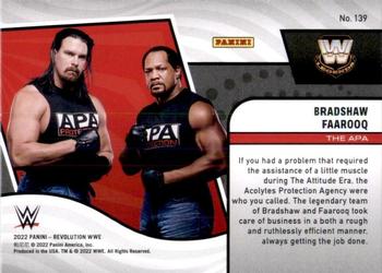 2022 Panini Revolution WWE #139 Bradshaw / Faarooq Back