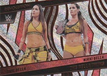 2022 Panini Revolution WWE #145 Brie Bella / Nikki Bella Front