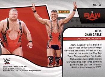 2022 Panini Revolution WWE #148 Chad Gable / Otis Back