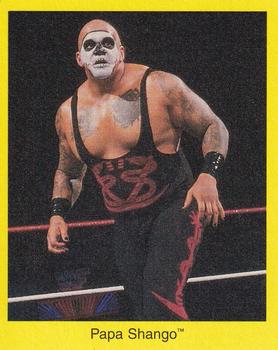 1997 Cardinal WWF Wrestling Trivia Game 1st Edition #NNO Papa Shango Front