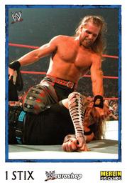2008 Merlin WWE Heroes Stickers #31 Shawn Michaels Front