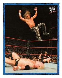 2008 Merlin WWE Heroes Stickers #33 Shawn Michaels Front