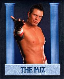 2008 Merlin WWE Heroes Stickers #98 The Miz Front