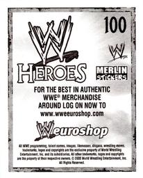 2008 Merlin WWE Heroes Stickers #100 The Miz Back