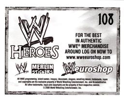 2008 Merlin WWE Heroes Stickers #108 Ken Kennedy Back