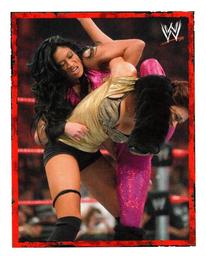2008 Merlin WWE Heroes Stickers #111 Melina Front