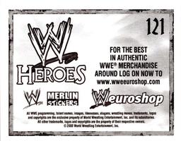 2008 Merlin WWE Heroes Stickers #121 Elijah Burke Back
