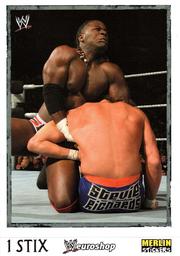 2008 Merlin WWE Heroes Stickers #124 Elijah Burke Front