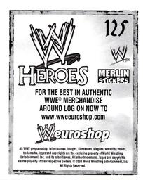 2008 Merlin WWE Heroes Stickers #125 Kane Back