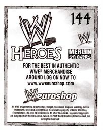 2008 Merlin WWE Heroes Stickers #144 John Cena Back