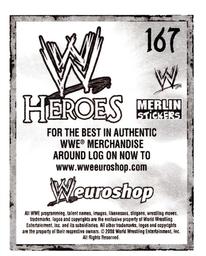 2008 Merlin WWE Heroes Stickers #167 Beth Phoenix Back