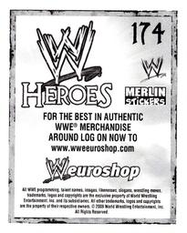 2008 Merlin WWE Heroes Stickers #174 The Great Khali Back