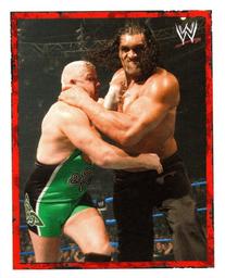 2008 Merlin WWE Heroes Stickers #177 The Great Khali Front
