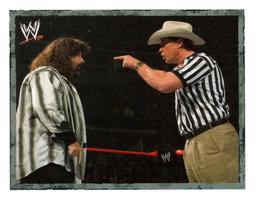 2008 Merlin WWE Heroes Stickers #216 Mick Foley / JBL Front