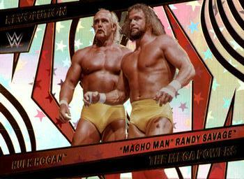 2022 Panini Revolution WWE - Astro #131 Macho Man Randy Savage / Hulk Hogan Front