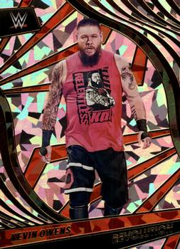 2022 Panini Revolution WWE - Fractal #8 Kevin Owens Front