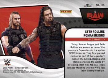 2022 Panini Revolution WWE - Fractal #144 Roman Reigns / Seth 
