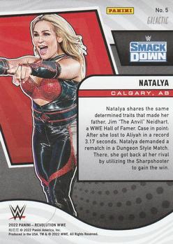 2022 Panini Revolution WWE - Galactic #5 Natalya Back