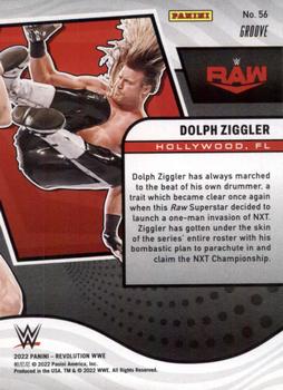 2022 Panini Revolution WWE - Groove #56 Dolph Ziggler Back