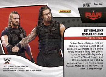 2022 Panini Revolution WWE - Groove #144 Roman Reigns / Seth 