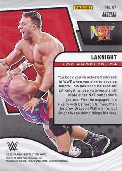 2022 Panini Revolution WWE - Angular #87 LA Knight Back