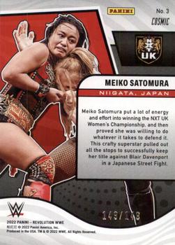 2022 Panini Revolution WWE - Cosmic #3 Meiko Satomura Back