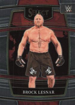 2022 Panini Select WWE #5 Brock Lesnar Front