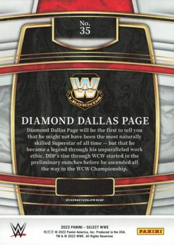 2022 Panini Select WWE #35 Diamond Dallas Page Back