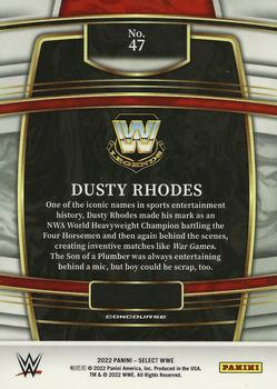 2022 Panini Select WWE #47 Dusty Rhodes Back