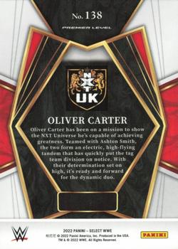 2022 Panini Select WWE #138 Oliver Carter Back