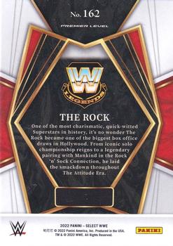 2022 Panini Select WWE #162 The Rock Back