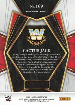 2022 Panini Select WWE #169 Cactus Jack Back