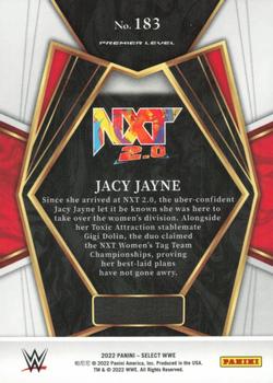 2022 Panini Select WWE #183 Jacy Jayne Back