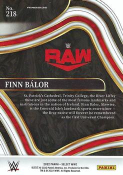 2022 Panini Select WWE #218 Finn Balor Back