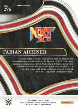 2022 Panini Select WWE #296 Fabian Aichner Back
