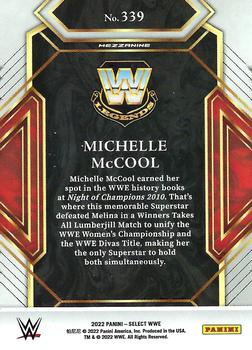 2022 Panini Select WWE #339 Michelle McCool Back