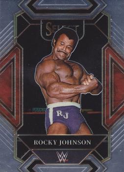 2022 Panini Select WWE #357 Rocky Johnson Front
