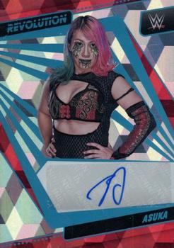 2022 Panini Revolution WWE - Autographs Cubic #AG-ASK Asuka Front