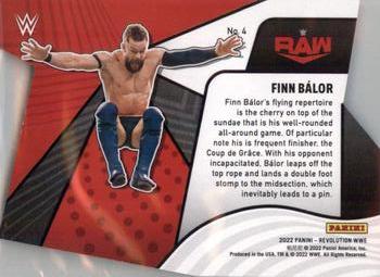 2022 Panini Revolution WWE - Liftoff! #4 Finn Balor Back