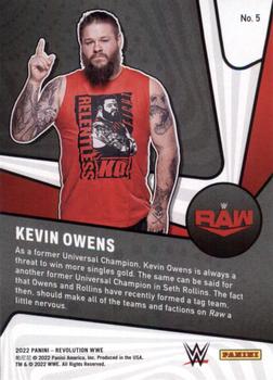 2022 Panini Revolution WWE - Supernova #5 Kevin Owens Back