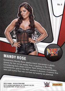 2022 Panini Revolution WWE - Supernova #6 Mandy Rose Back