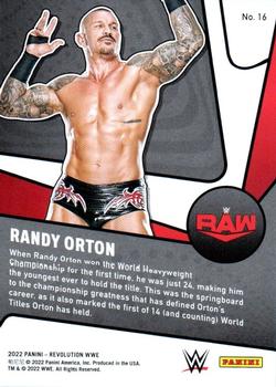 2022 Panini Revolution WWE - Supernova #16 Randy Orton Back