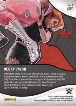 2022 Panini Revolution WWE - Shock Wave Cubic #1 Becky Lynch Back