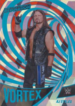 2022 Panini Revolution WWE - Vortex Cubic #18 AJ Styles Front